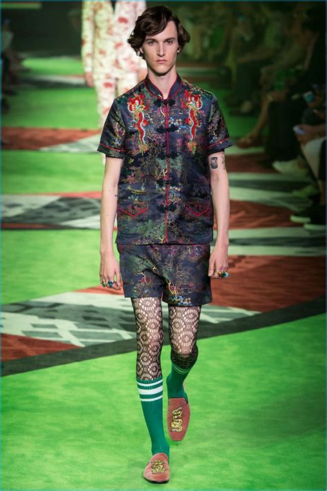 gucci summer 2017 mens|See every look from the Men’s Spring Summer 2017 .